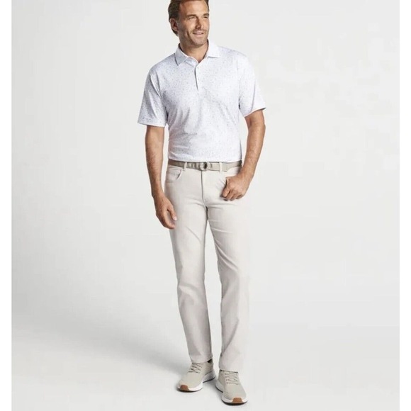 Peter Millar Other - Peter Millar Golf Pants Crown Sport EB66 Performance 42 x 32 Stone $158 NWT